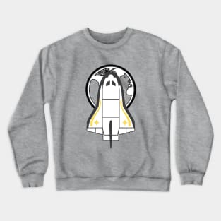 Ellie's backpack rocket pin Crewneck Sweatshirt